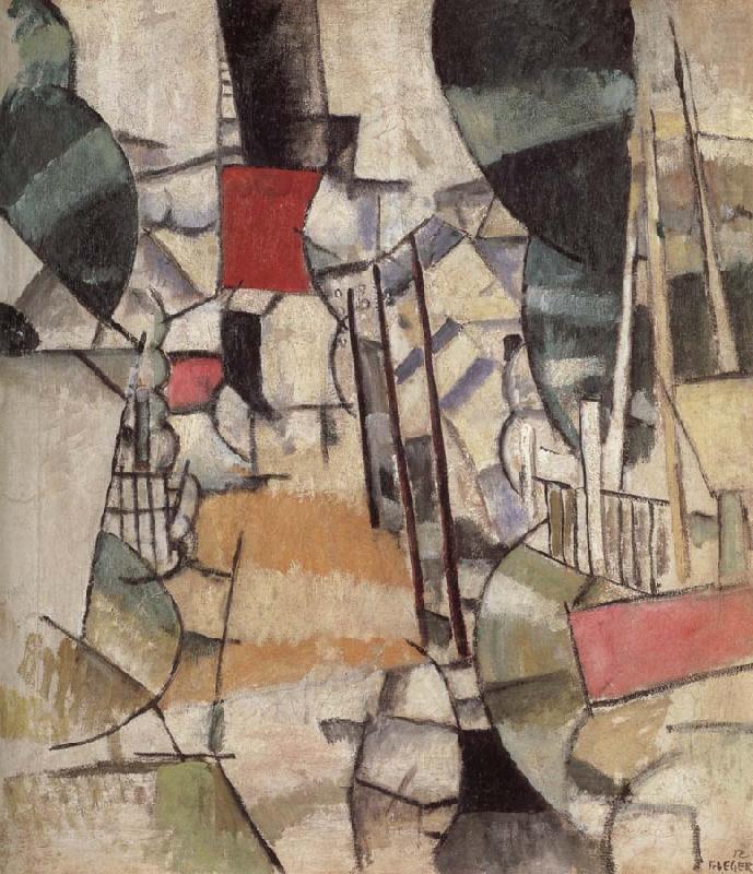 The Level Crossing, Fernand Leger